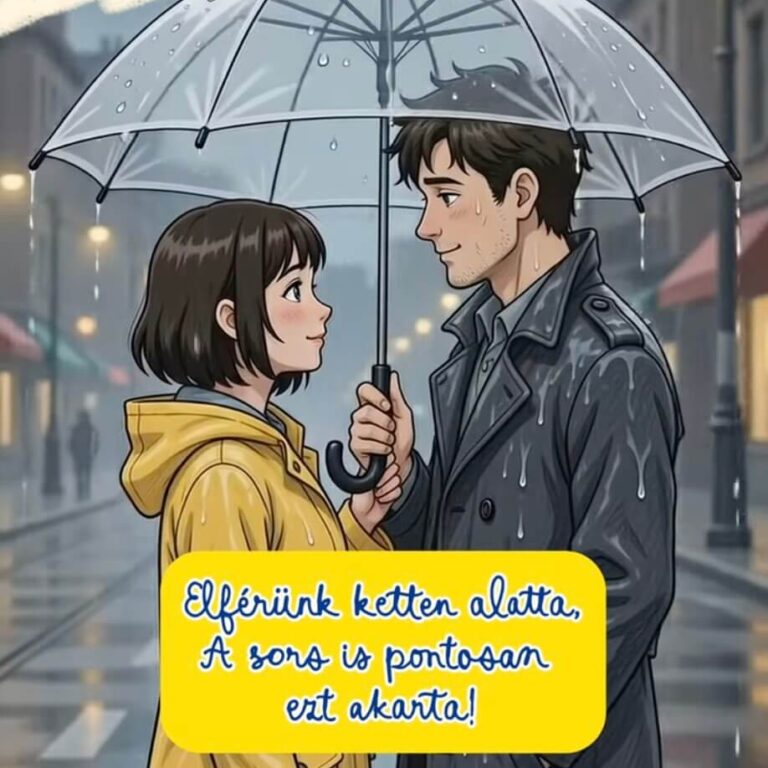 Elférünk ketten alatta